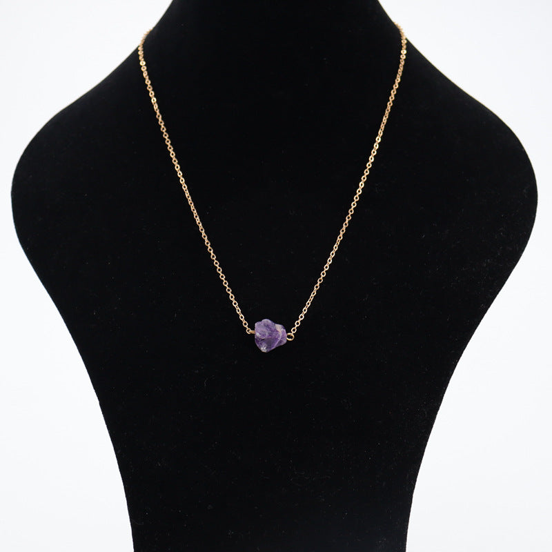 Collana pietra naturale cristallo