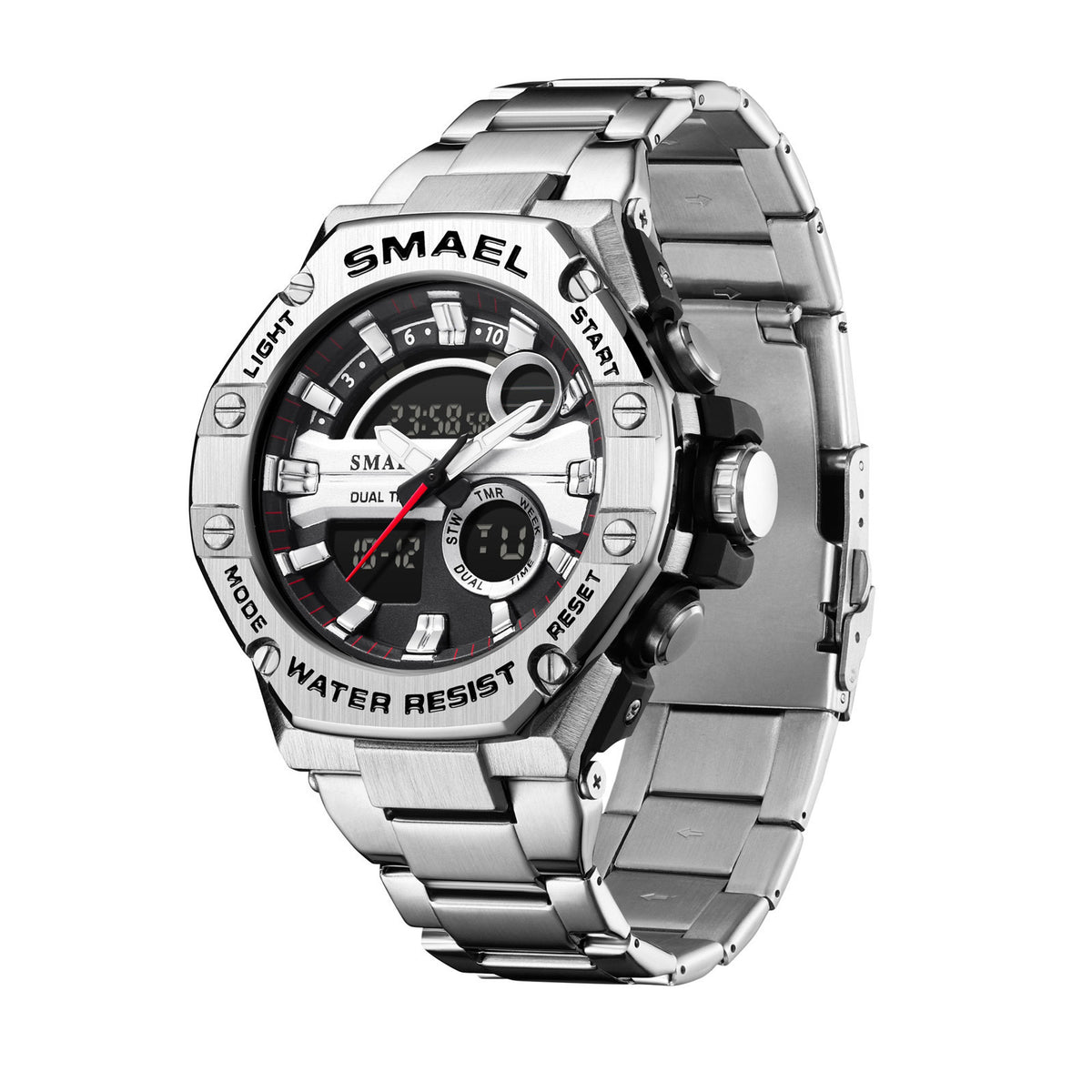 Orologio uomo doppio display
