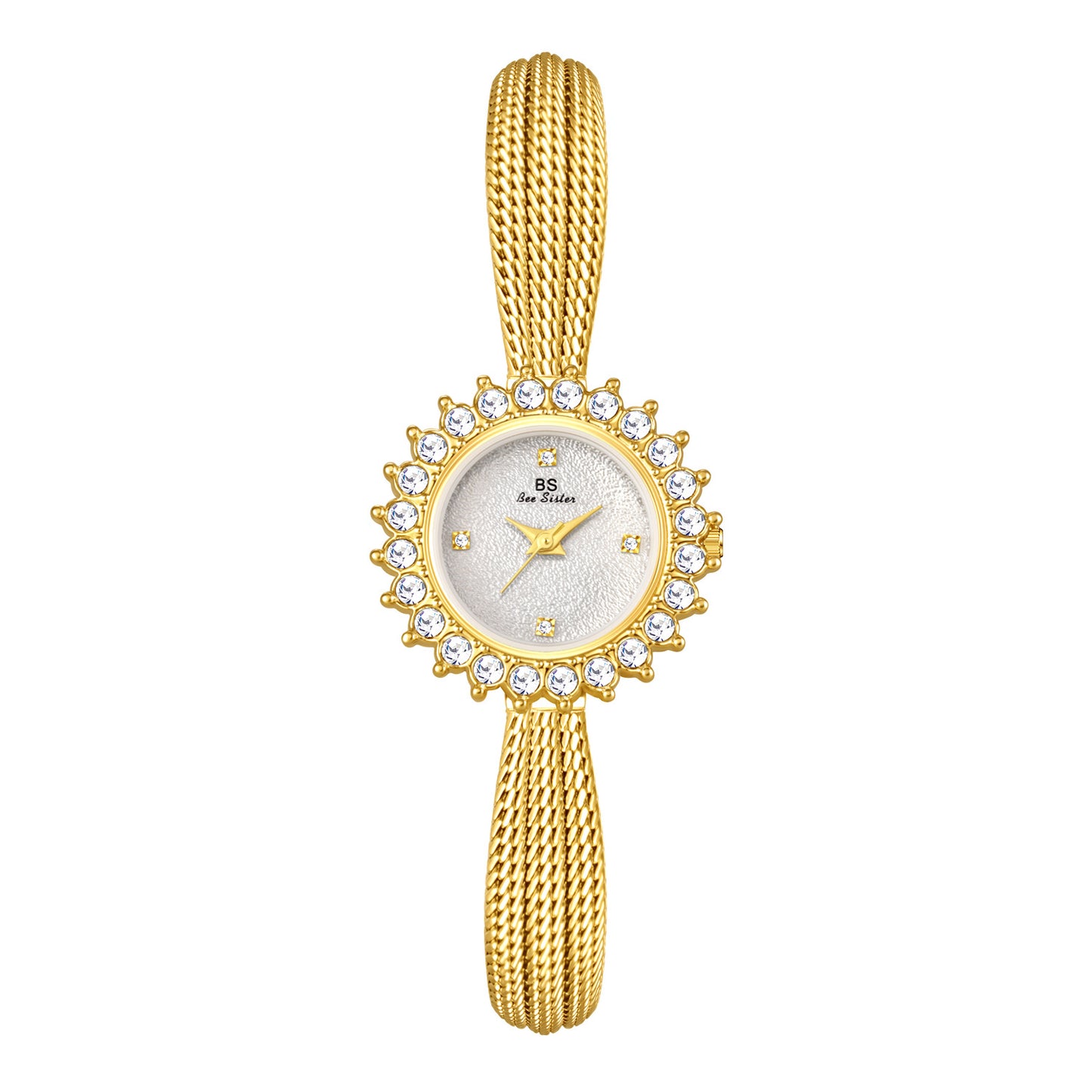 Orologio floreale con sole