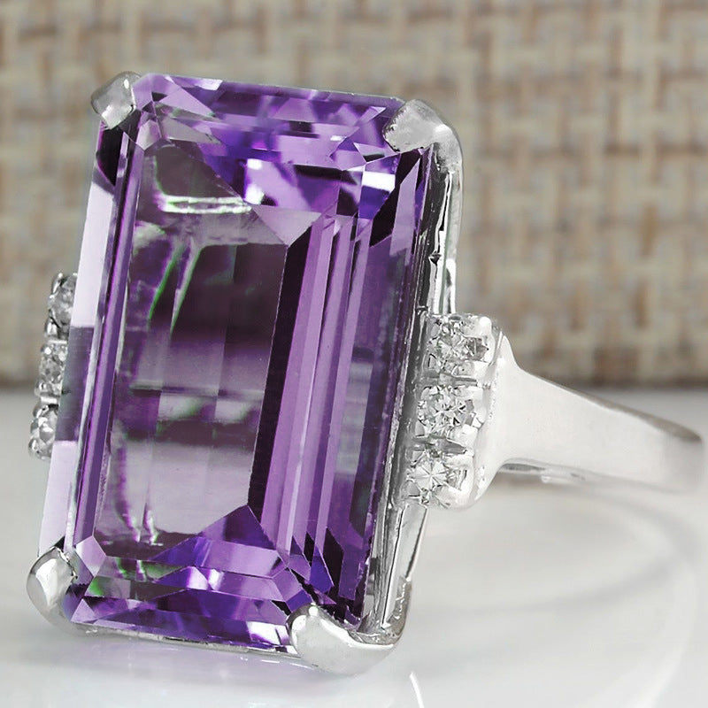 Anello in citrino
