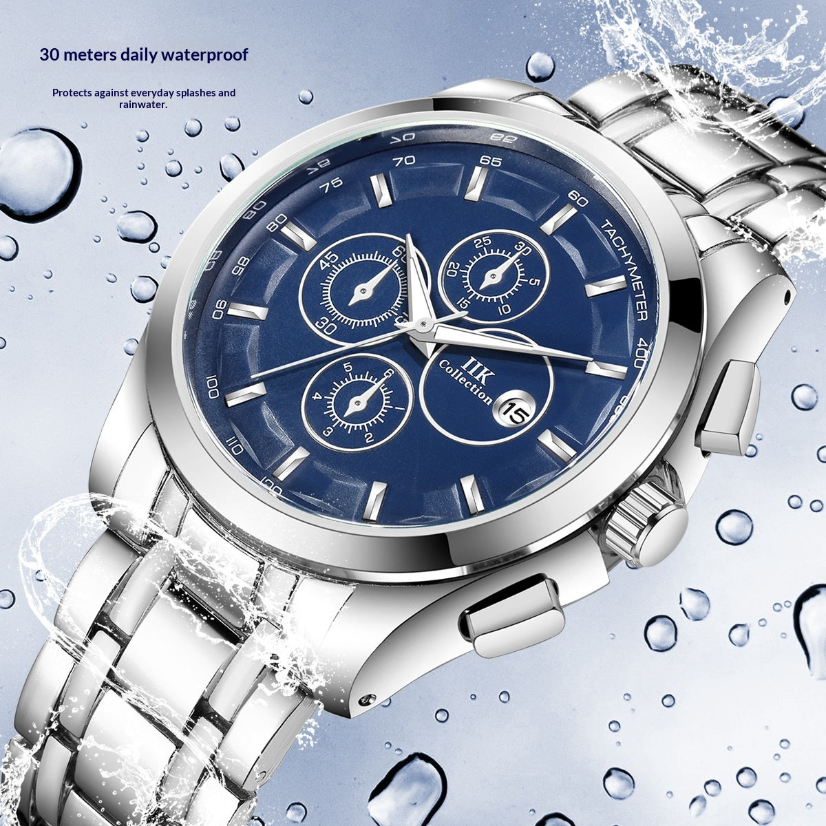 Orologio quarzo luminescente