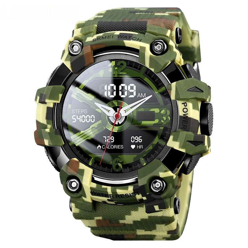 Orologio uomo impermeabile doppio luminoso