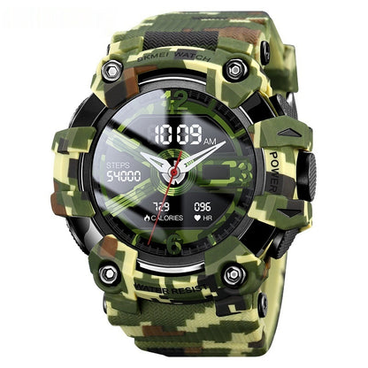 Orologio uomo impermeabile doppio luminoso