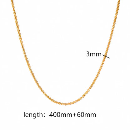 Collana acciaio inox personalizzabile