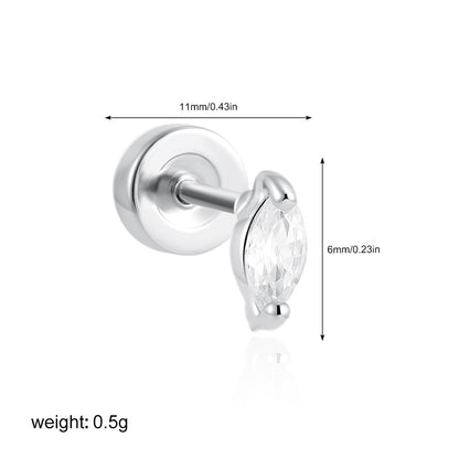 Orecchini zircone mini
