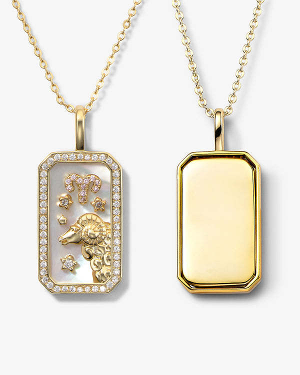 Collana zodiaco con diamanti