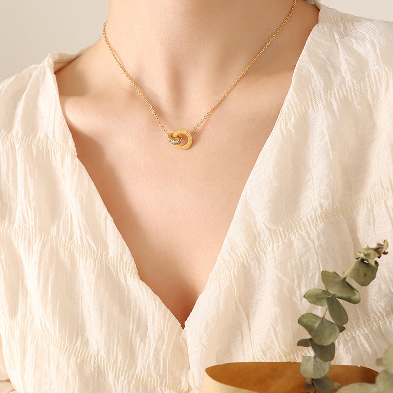 Set collana orecchini di lusso leggero