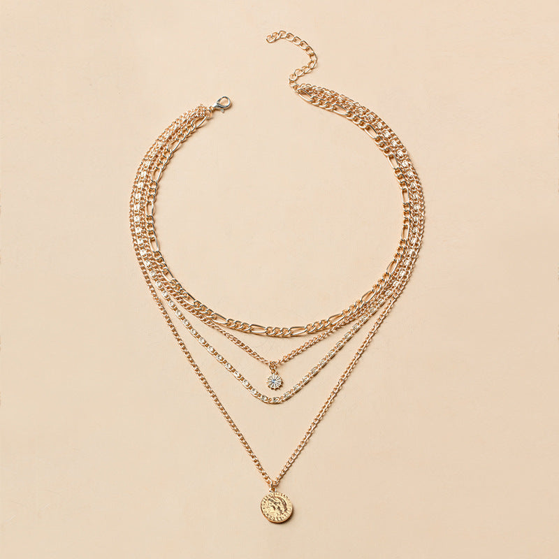 Collana moneta punk