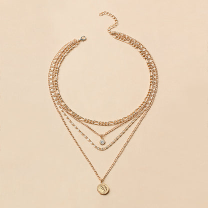 Collana moneta punk