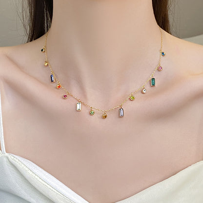 Collana da Collo Zirconi