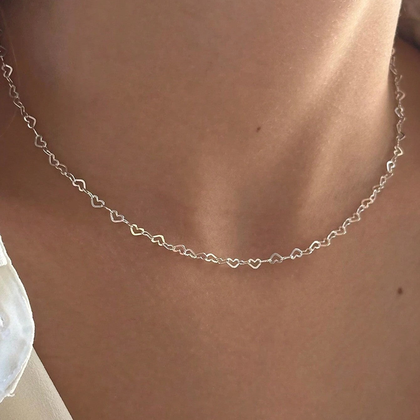 Collana cuore minimalista