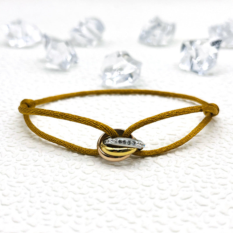 Bracciale intrecciato