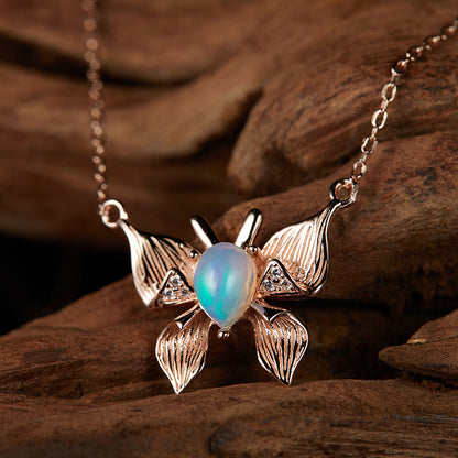 Collana farfalla pendente da donna
