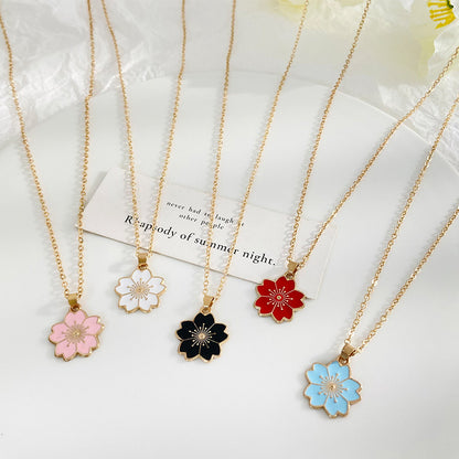 Collana fiore di ciliegio