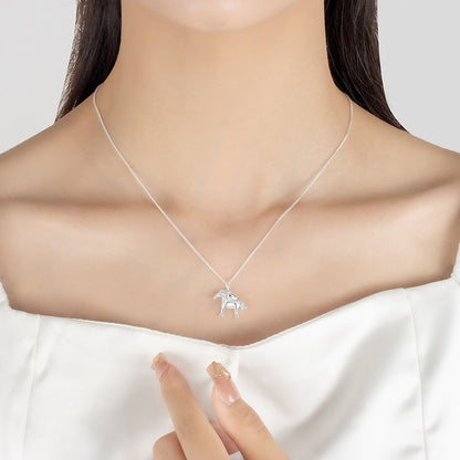 Collana zodiaco cavallo