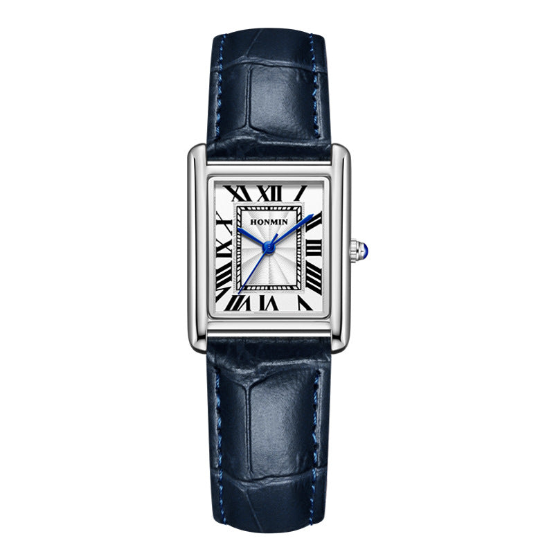 Orologio in pelle impermeabile di coppia