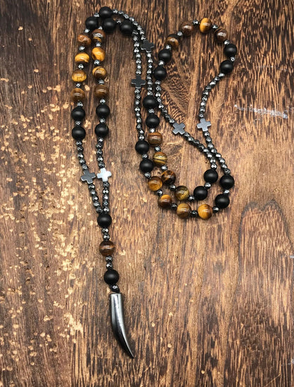 Collana croce religiosa da uomo