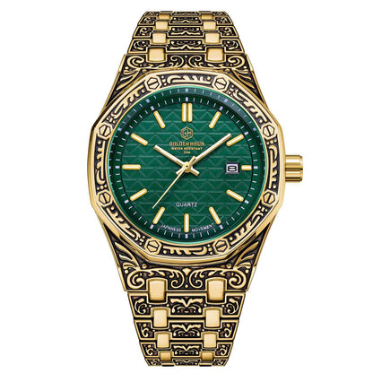 Orologio meccanico nero