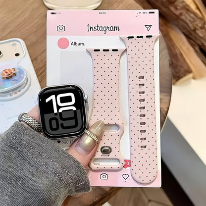 Cinturino silicone pois
