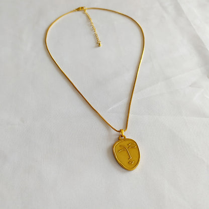 Collana moneta oro