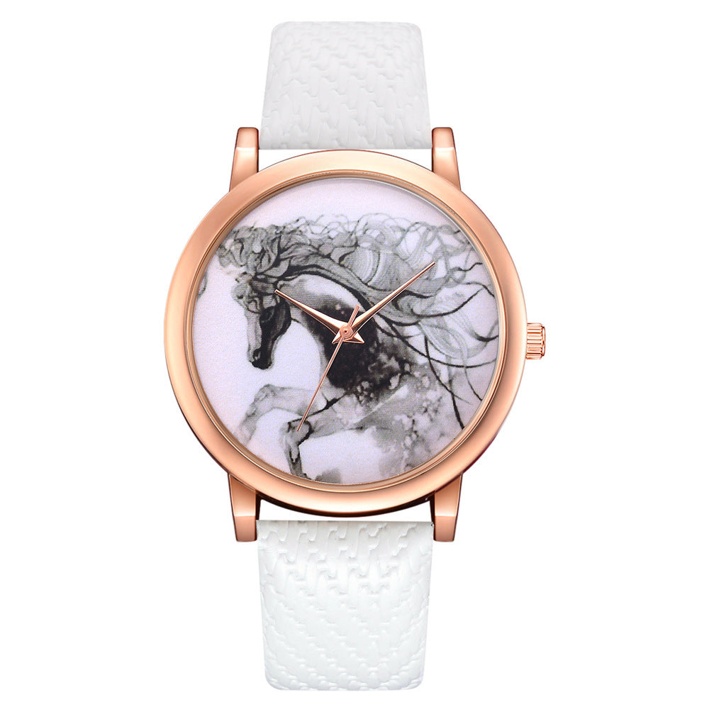Orologio quarzo rafia