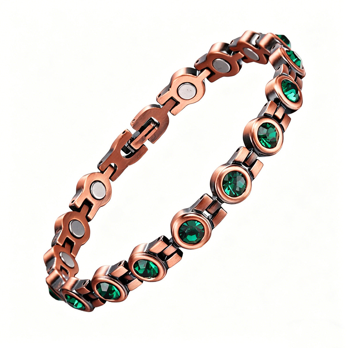 Bracciale Rame Cristalli