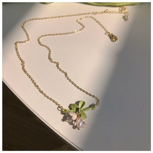 Bracciale cammelia e giglio