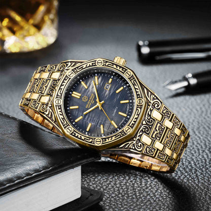 Orologio meccanico nero