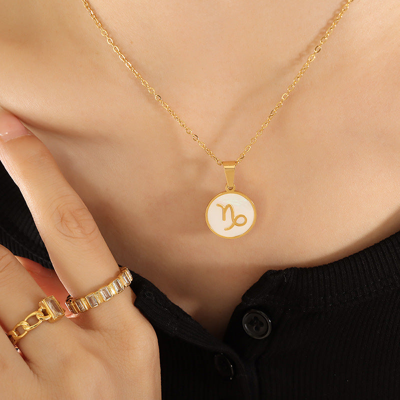 Collana conchiglia zodiaco