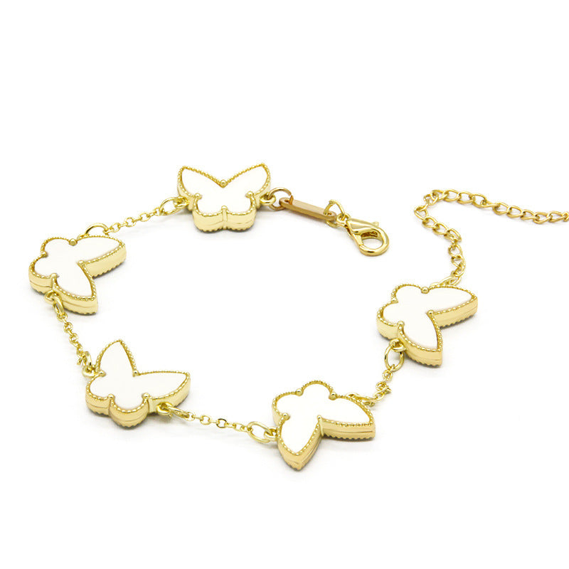 Bracciale farfalla e cuore