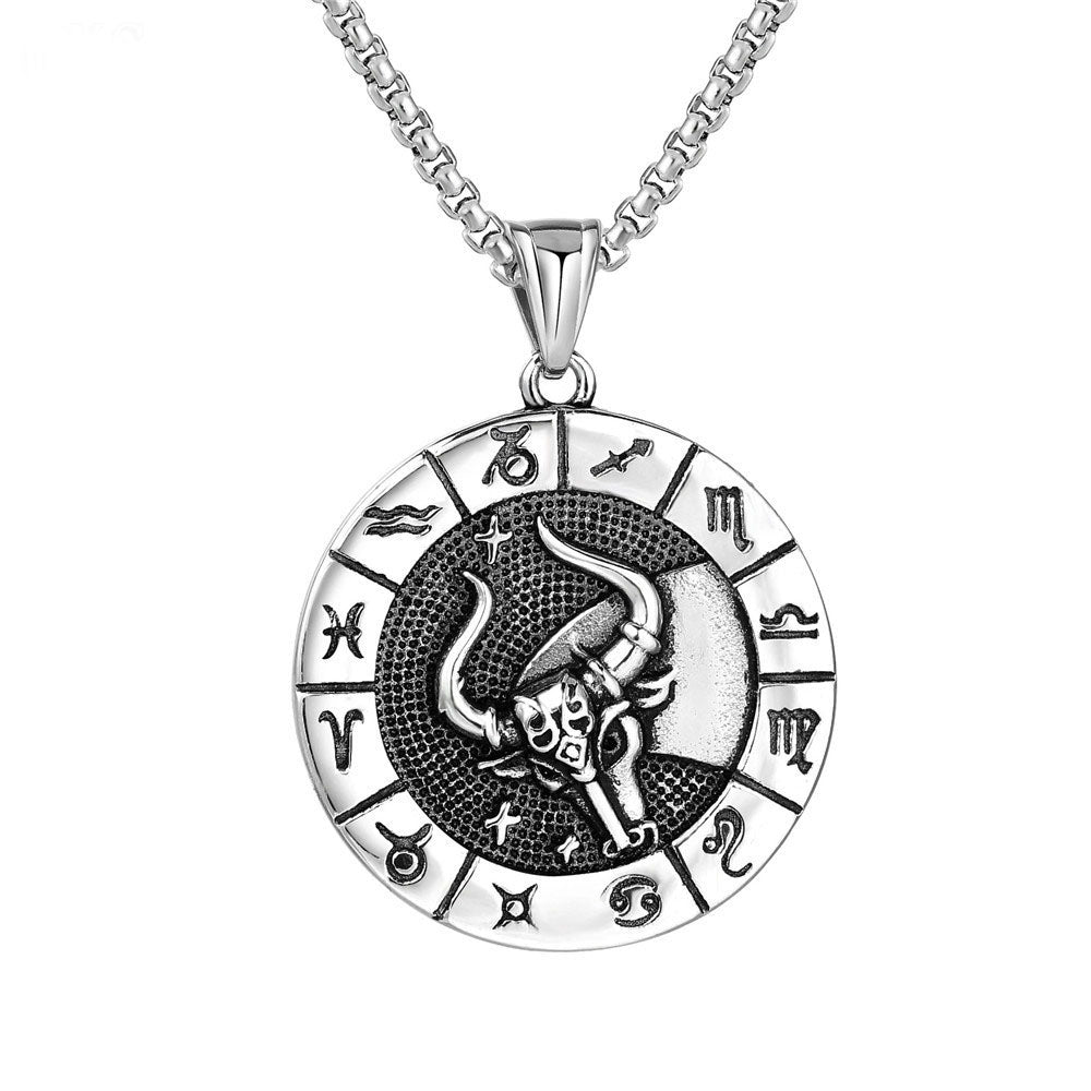Collana segni zodiacali acciaio inossidabile