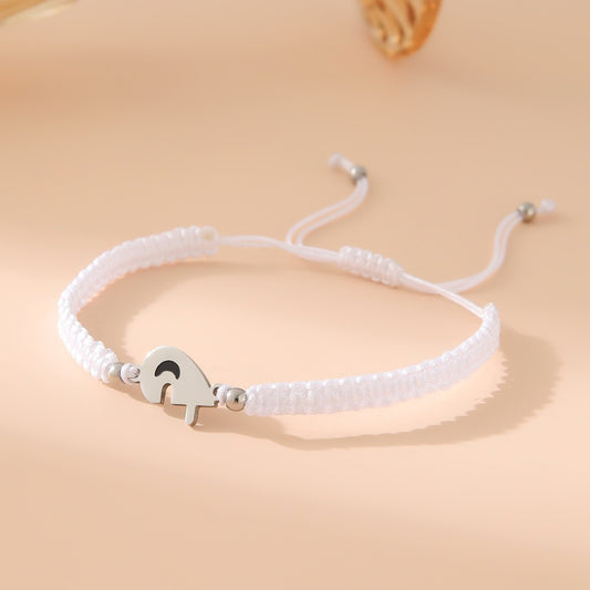 Bracciale coppia sole luna intrecciato