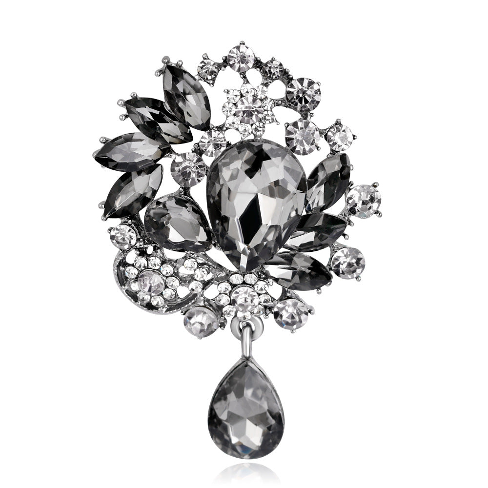 Spilla Strass e Vetro