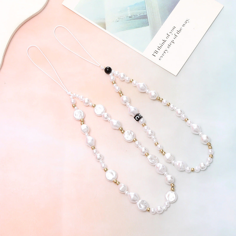 Charm cellulare con perla