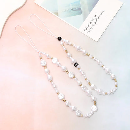 Charm cellulare con perla