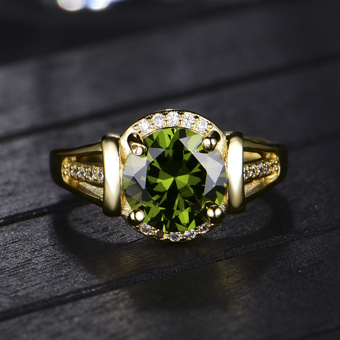 Anello Verde Oliva