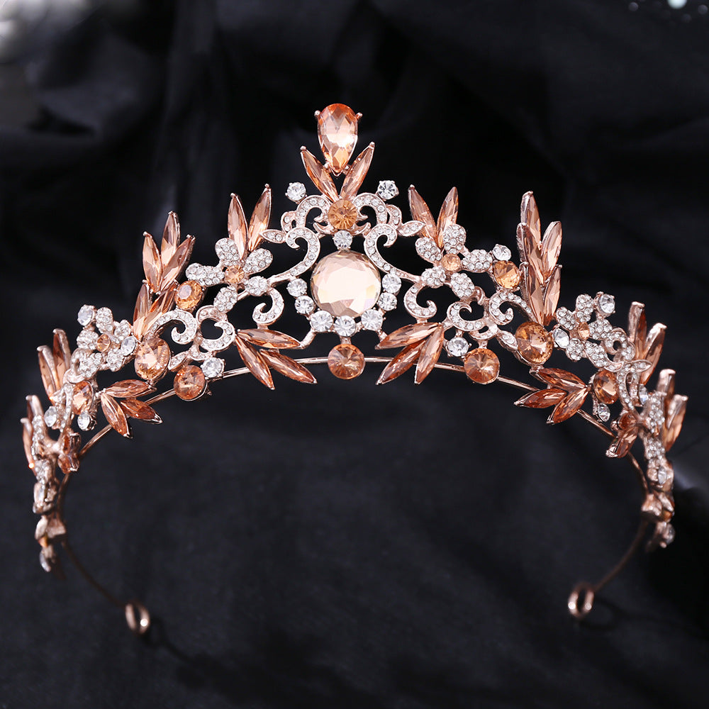 Fascia capelli strass barocco