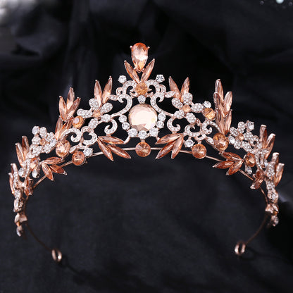 Fascia capelli strass barocco
