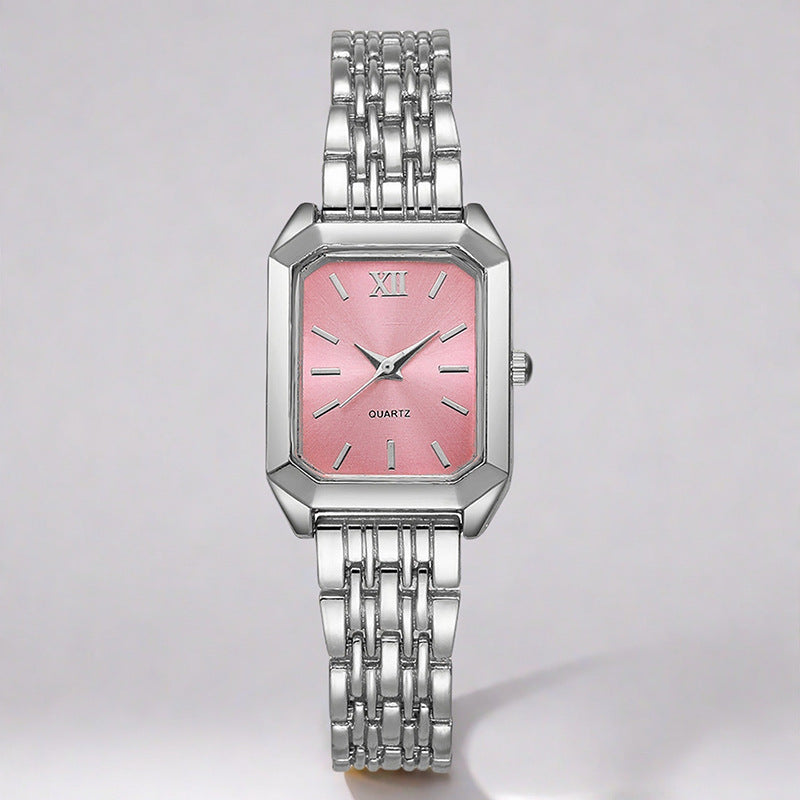 Orologio quadrato al quarzo da donna
