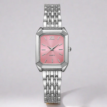 Orologio quadrato al quarzo da donna