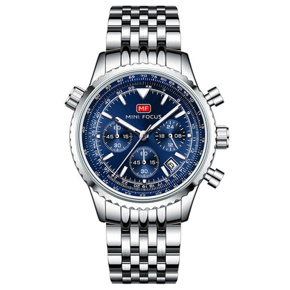 Orologio da uomo multifunzione elegante