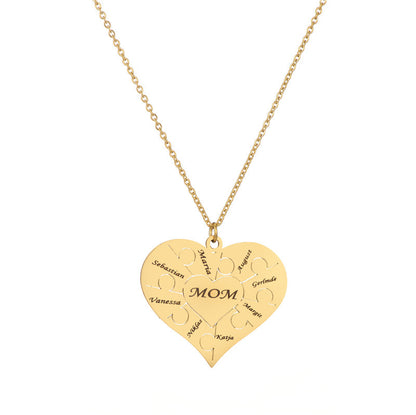 Collana Cuore Puzzle
