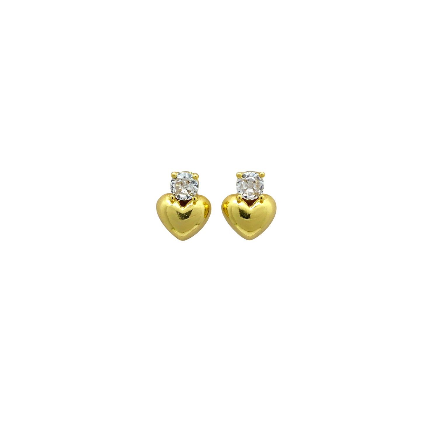 Orecchini a clip cuore