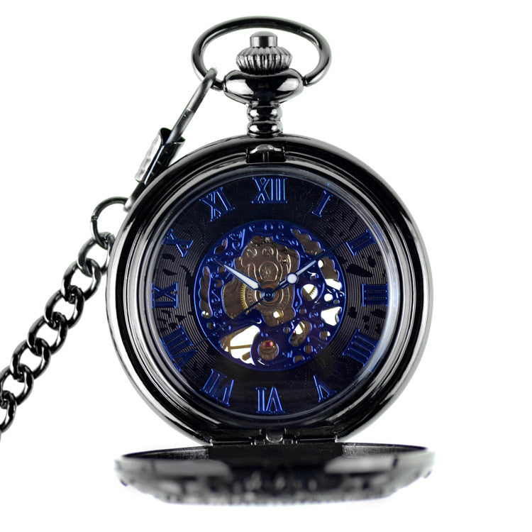 Orologio da taschino blu