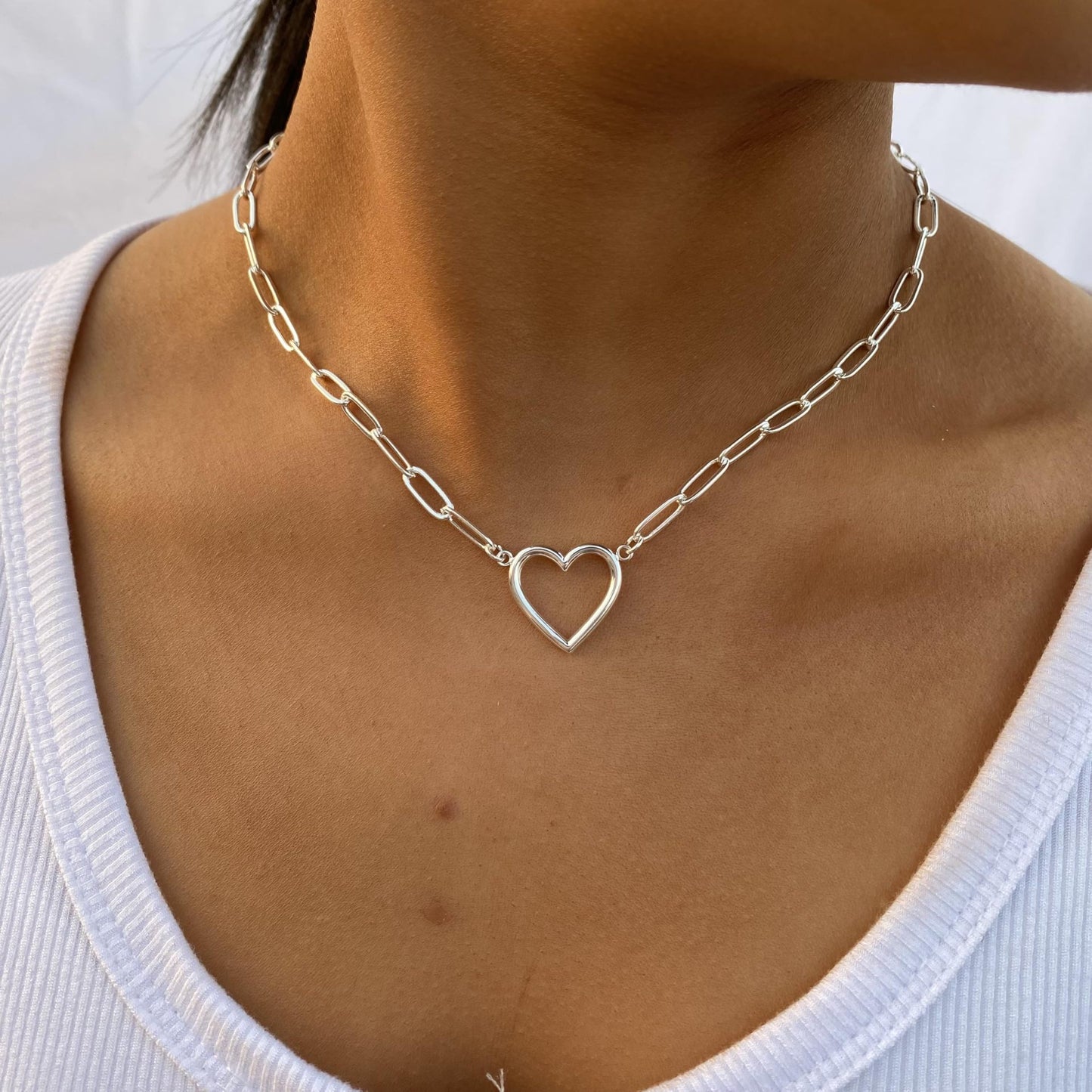 Collana cuore da donna
