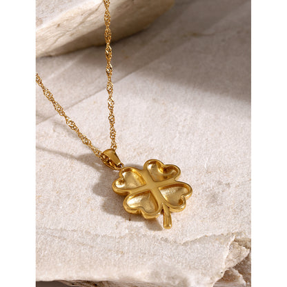 Collana pendente titanio