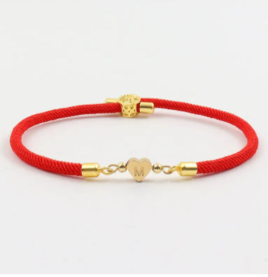 Bracciale lettere cuore