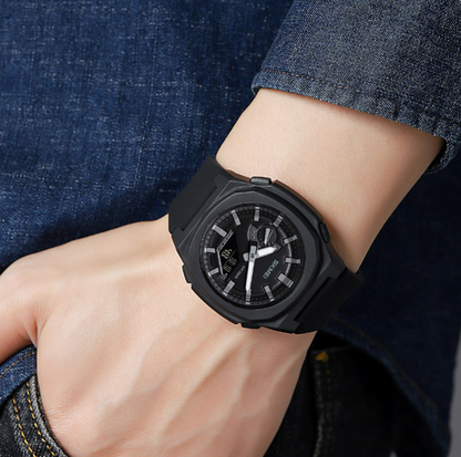 Orologio digitale doppio display impermeabile
