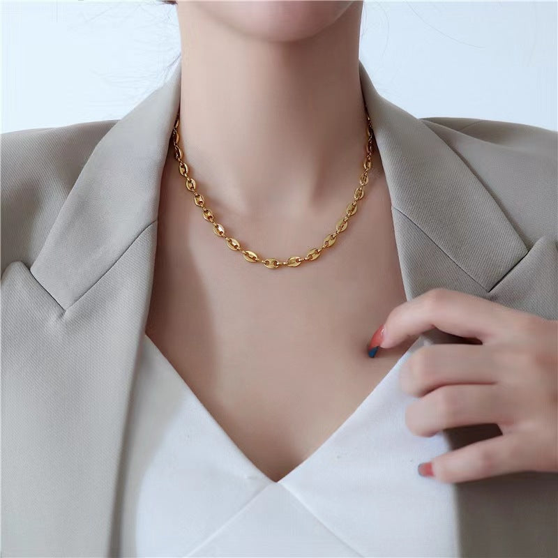 Collana chicco di caffè