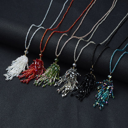 Collana Cristallo Intrecciato